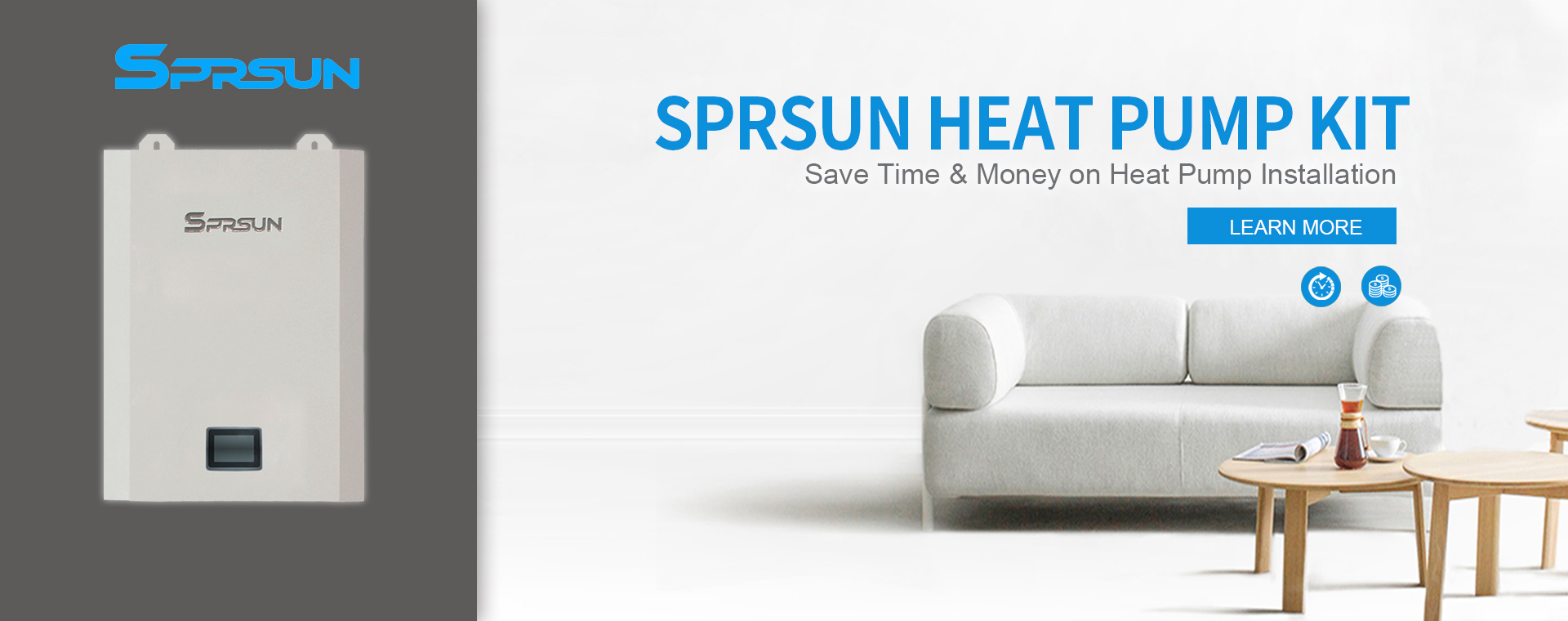SPRSUN Heat Pump Kit Save Time & Money on Heat Pump Installation Buy
