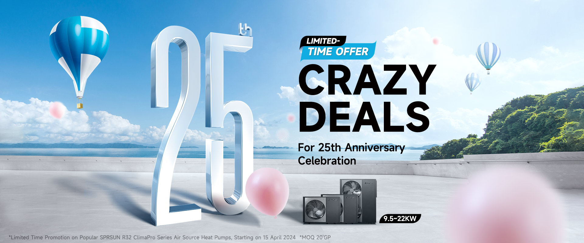 Promo&ccedil;&atilde;o de bomba de calor R32