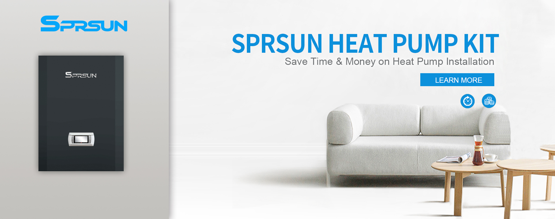 SPRSUN Heat Pump Kit Save Time & Money On Heat Pump Installation - Buy ...