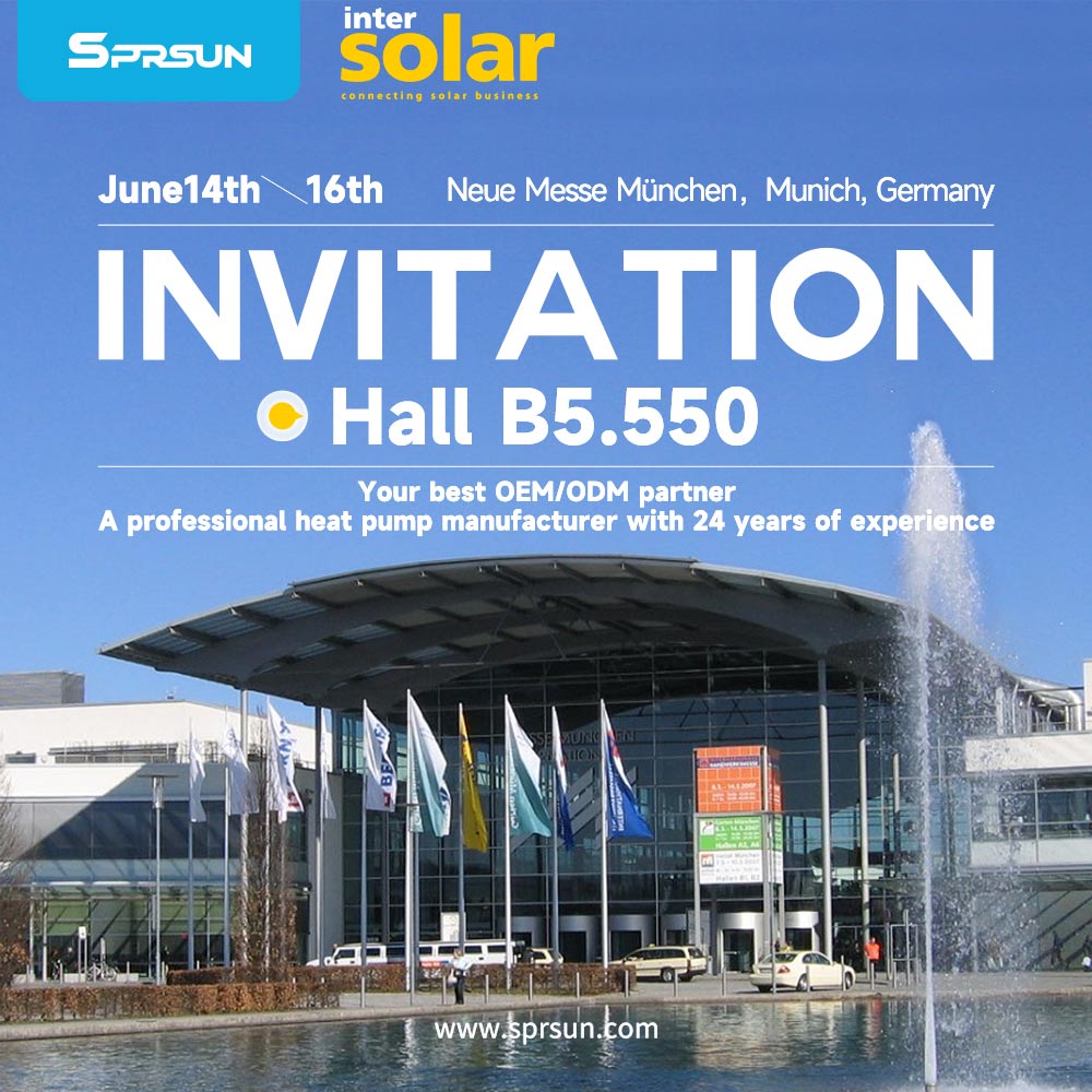 SPRSUN, 2023 Intersolar Europe Solar Fuarı'na Katılacağını Duyurdu
