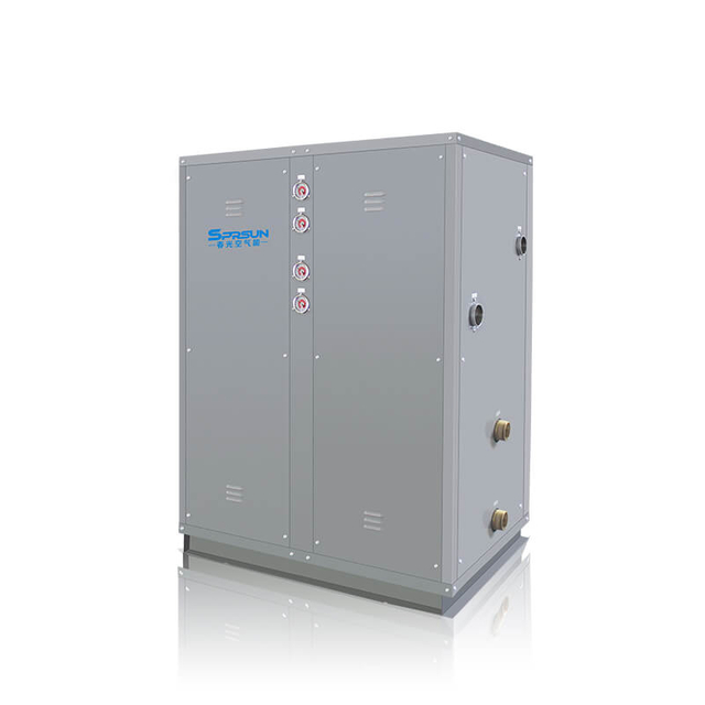 DHW ve Oda Isıtma i&ccedil;in 39KW-100KW Ticari Sudan Suya A&ccedil;ık D&ouml;ng&uuml; Isı Pompası
