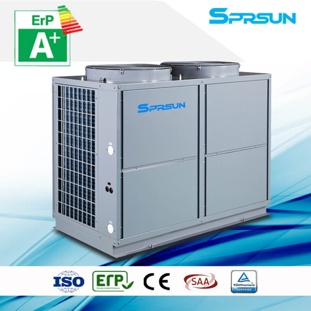 29.6KW 36KW Verimli Monoblok Hava Kaynaklı Isı Pompası Isıtma Soğutma Klima